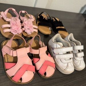 Toddler girls shoe bundle size 5